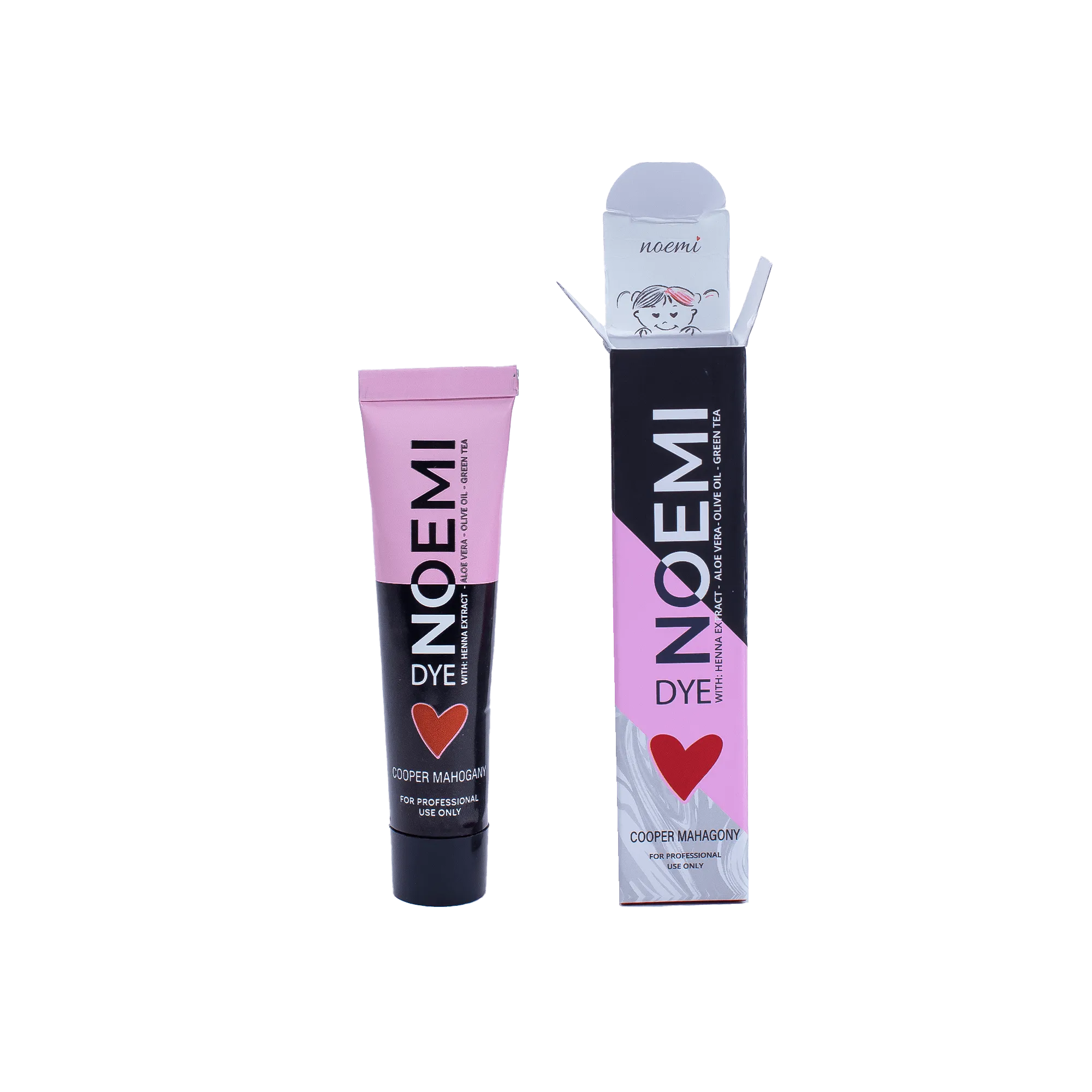 NOEMI Hybrid Dye Lash & Brow Tint - COPPER MAHAGONY