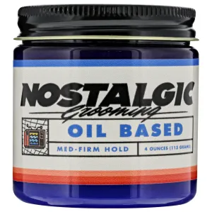 Nostalgic Grooming Medium Pomade- Bergamot Mahogany