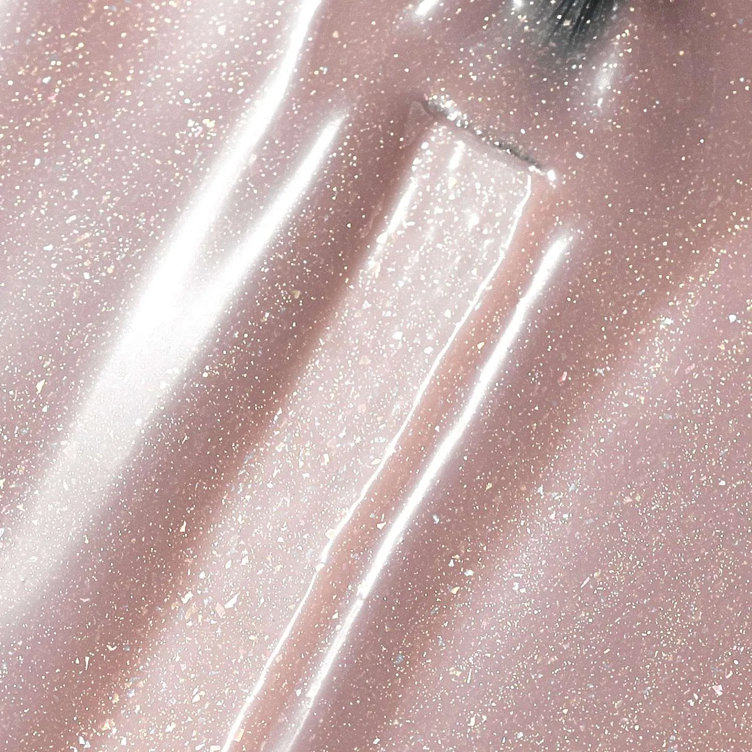 Nude Vintage Pink Glitter Gel Polis (559)
