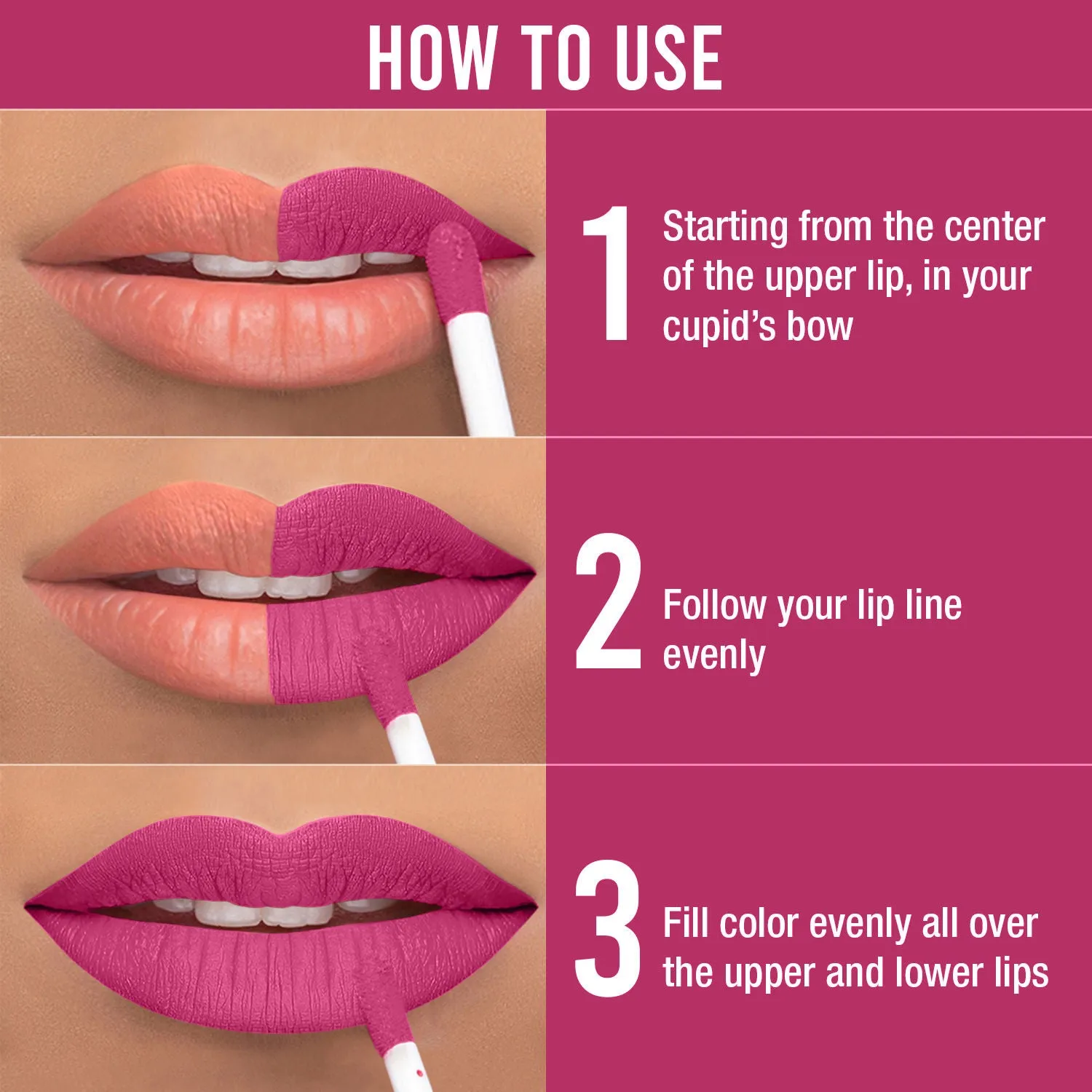 NY Bae Confessions of a Lip-a-holic Liquid Lipstick - Dream Date 5 (4.5 ml) | Pink | Matte Finish | Built-in Primer | Enriched with Jojoba Oil | Highly Pigmented | Non-Drying | Transferproof | Long lasting | Nourishing | Cruelty & Paraben Free