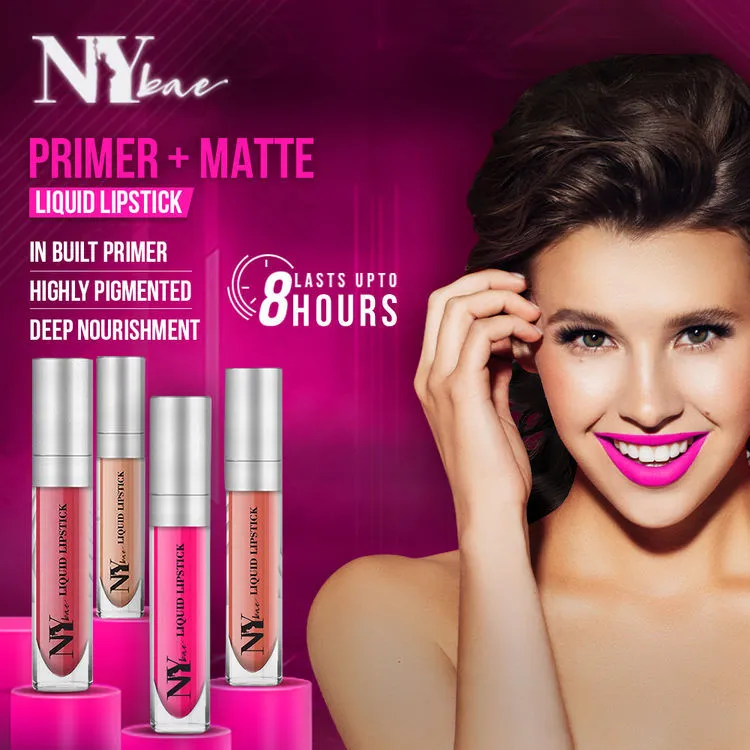 NY Bae Confessions of a Lip-a-holic Liquid Lipstick | Primer   Matte | Dark Brown | Long Lasting- Snuggle Secrets 15 (4.5 ml)