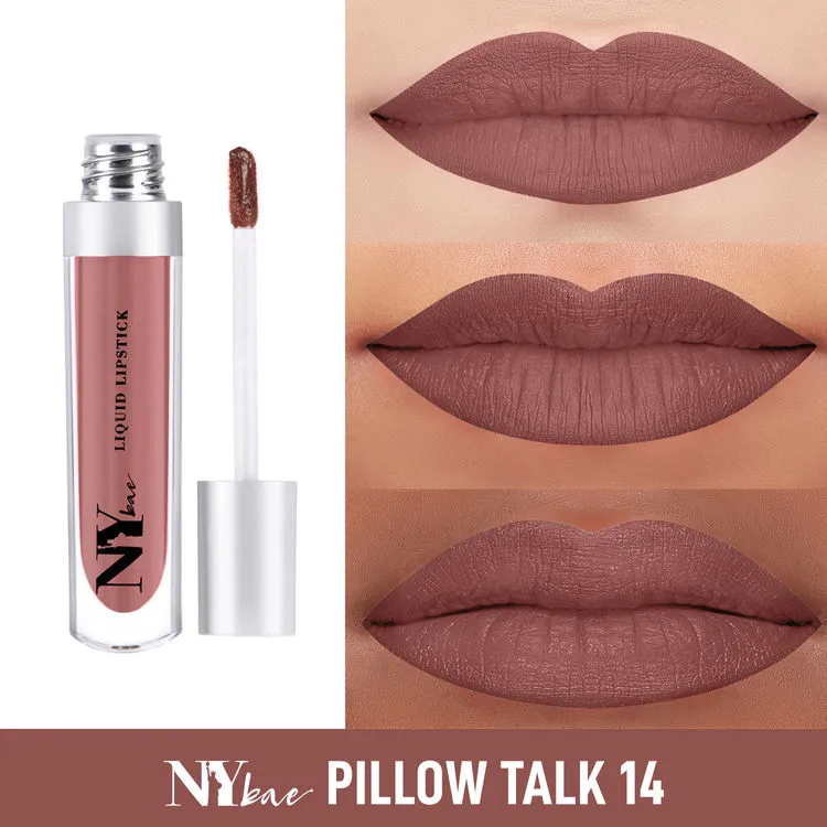 NY Bae Confessions of a Lip-a-holic Liquid Lipstick | Primer   Matte | Dark Brown | Long Lasting- Snuggle Secrets 15 (4.5 ml)