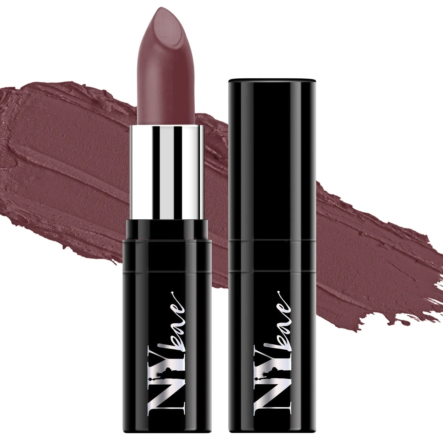 NY Bae Lipstick  Creamy Matte  Brown - Sprinkled Bagel 25
