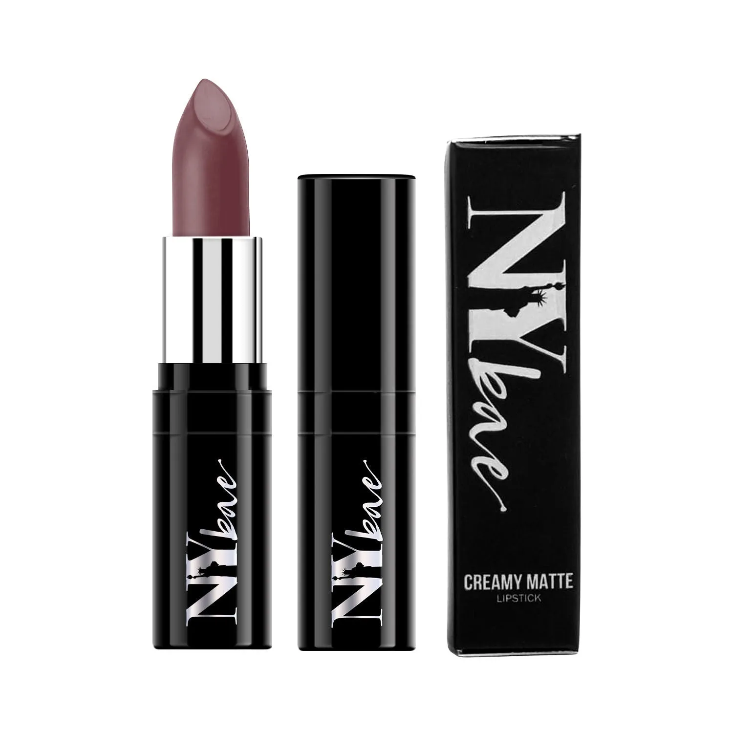 NY Bae Lipstick  Creamy Matte  Brown - Sprinkled Bagel 25