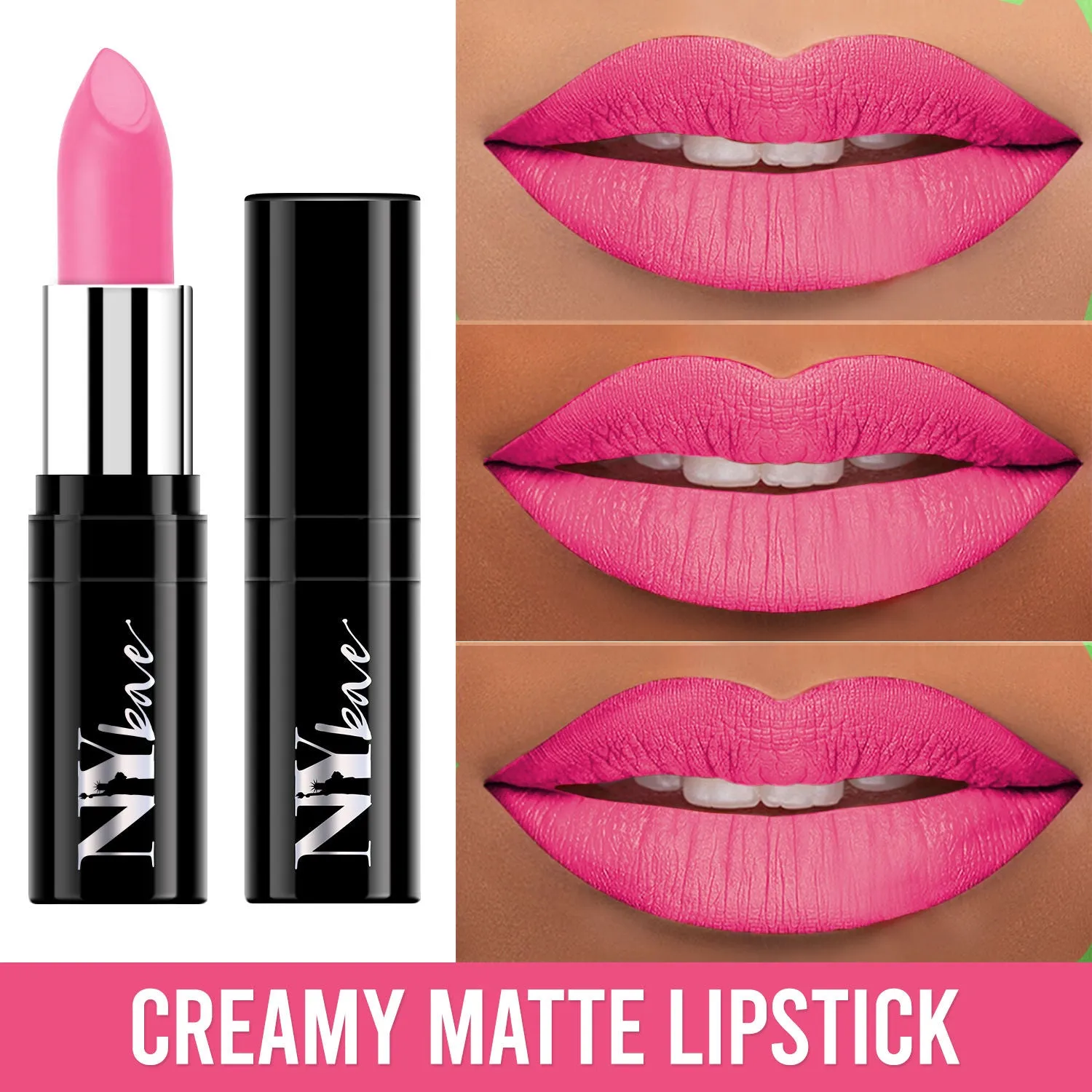 NY Bae Lipstick  Creamy Matte  Pink - Meet me in Midtown 34