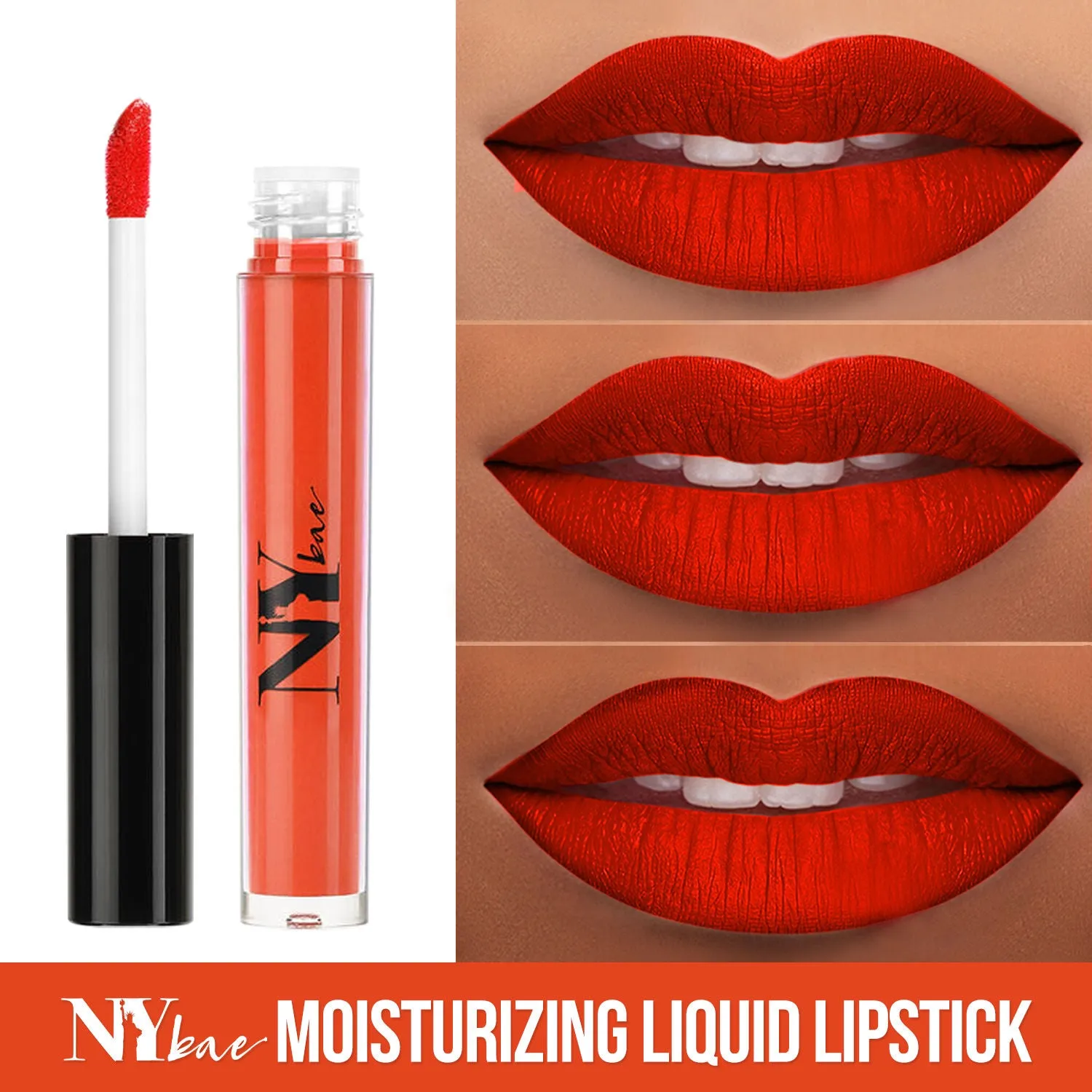 NY Bae Moisturizing Liquid Lipstick | Matte | Hydrating With Vitamin E - I'm the Boombox Type 9 (2.7 ml)