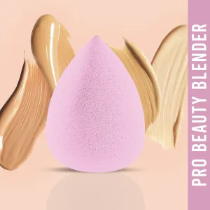 NY Bae Pro Beauty Blender | Makeup Sponge | Flawless Finish | Maximum Coverage - Light Pink