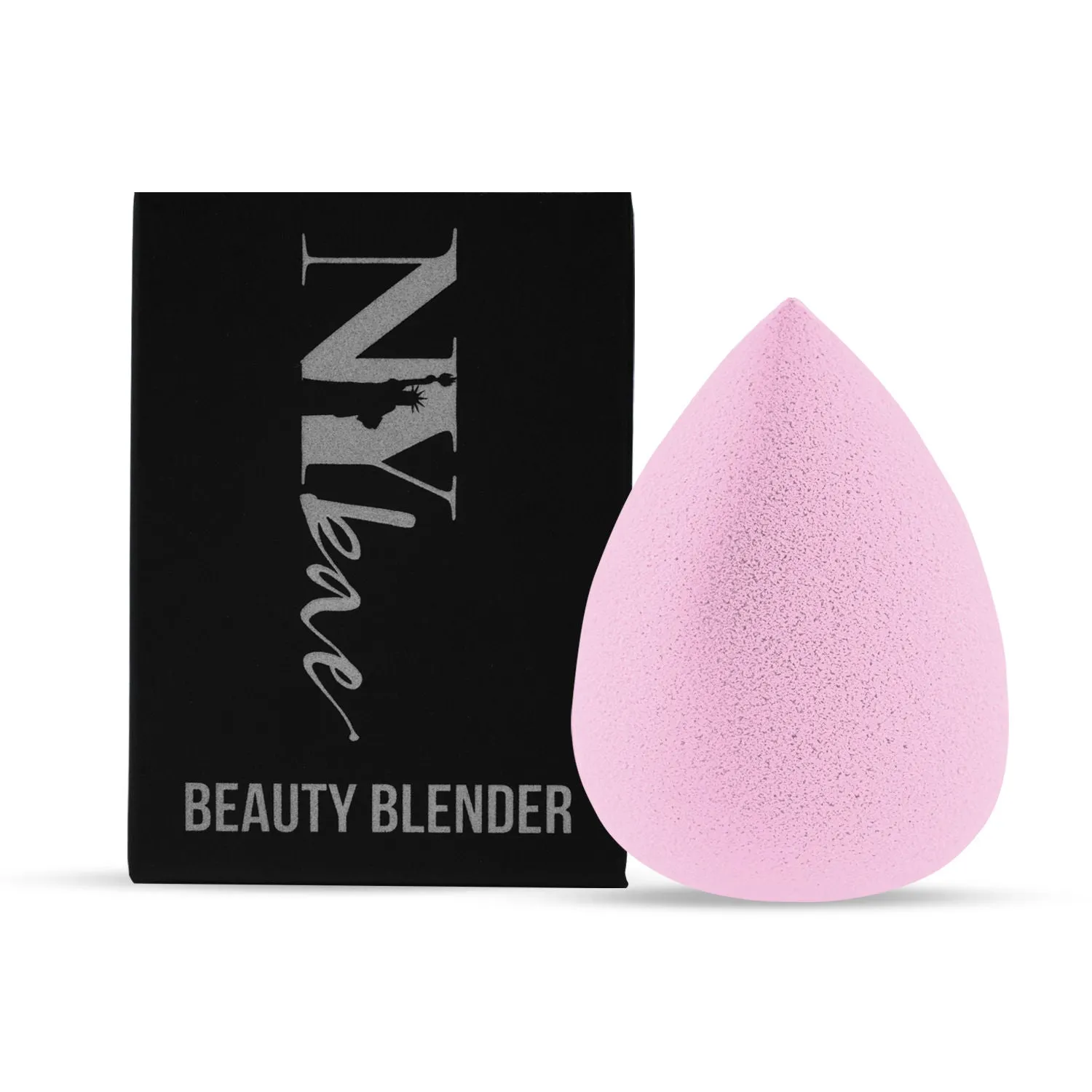 NY Bae Pro Beauty Blender | Makeup Sponge | Flawless Finish | Maximum Coverage - Light Pink