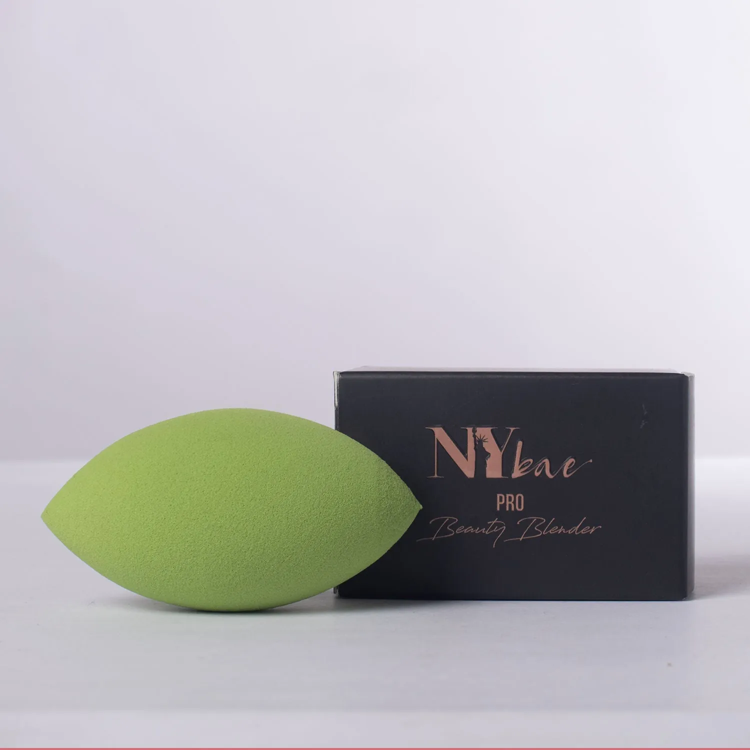 NY Bae Pro Beauty Blender | Olive Blender | Green | Flawless Makeup Application | Maximum Coverage - Bossy 04