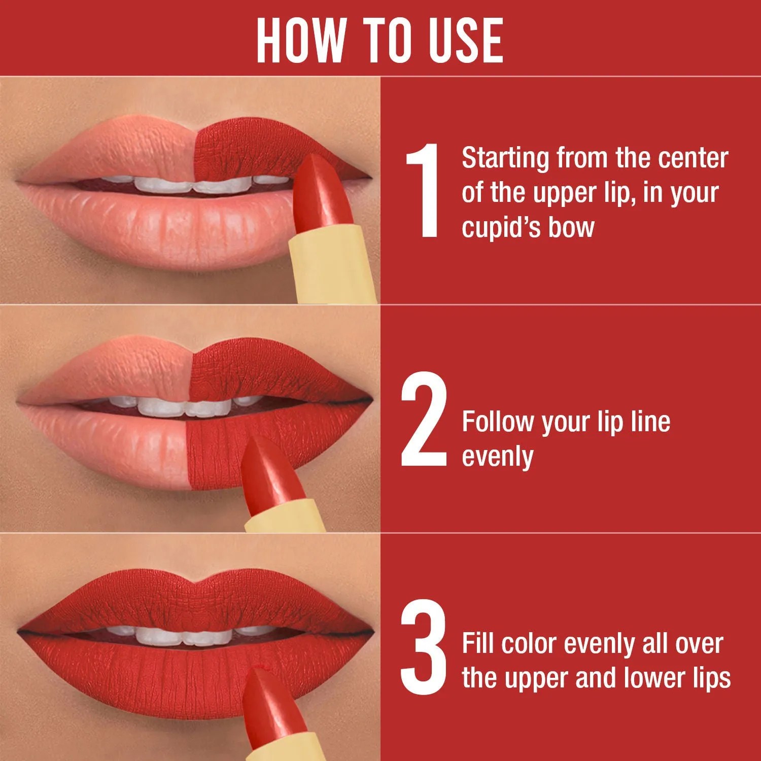 NY Bae Runway Matte Lipstick | Infused With Argan Oil | Red | Moisturising | Long Lasting | Light weight- Frow Look 11 (4.5 g)