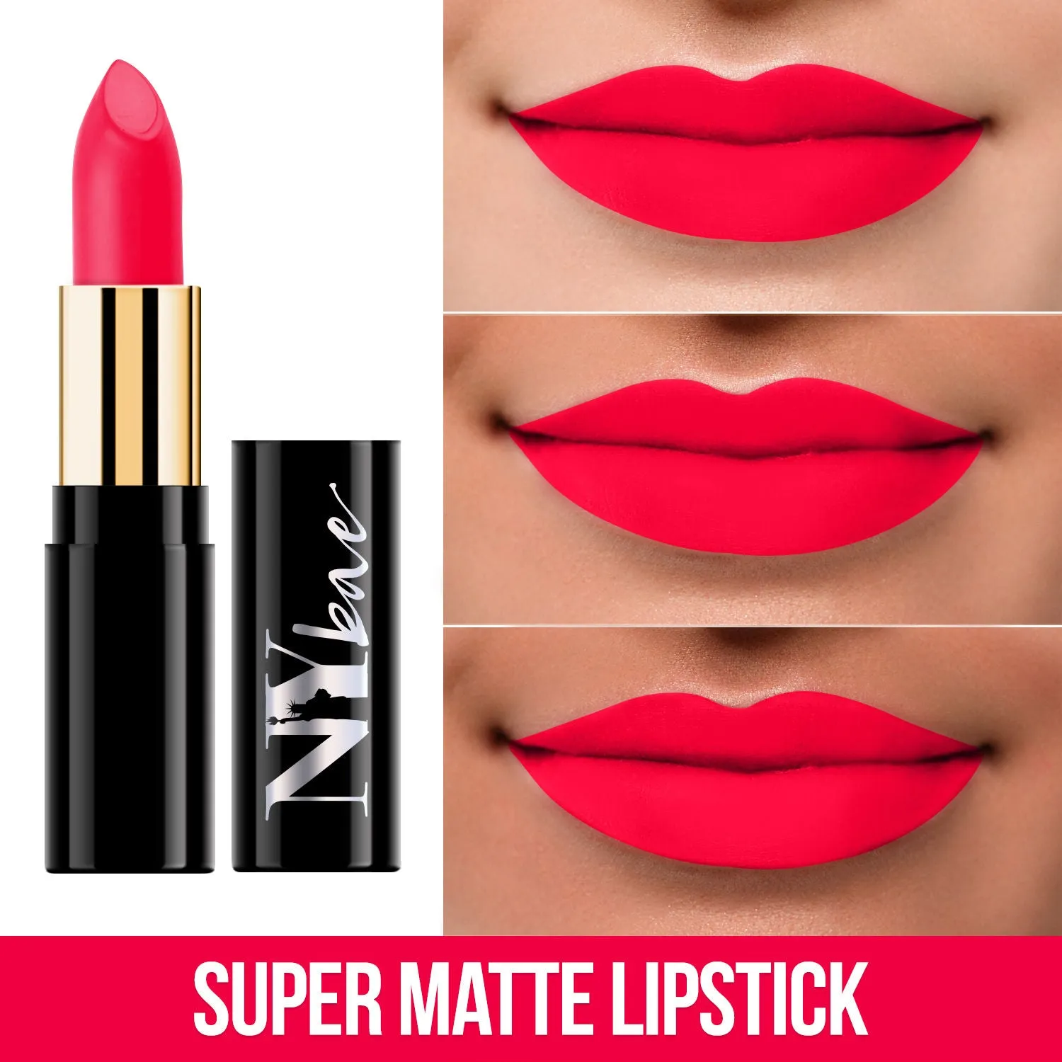 NY Bae Super Matte Lipstick, Pink - Magnanimous Melissa 2