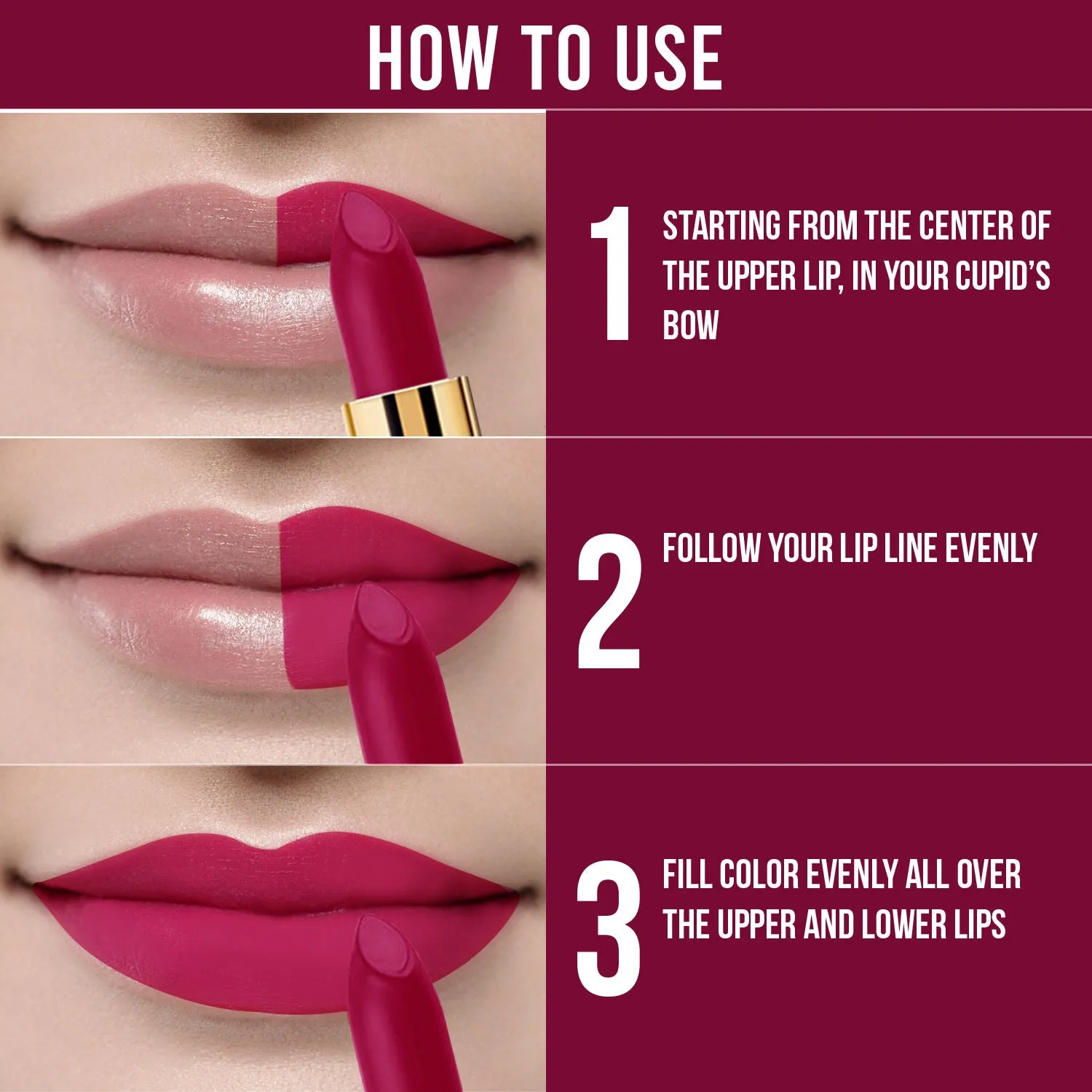 NY Bae Super Matte Lipstick, Purple - Maverick Madison 8