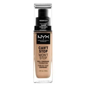 NYX - Can't Stop Won't Stop Contour Concealer Medium Olive - 0.11 fl oz (3.5 ml)