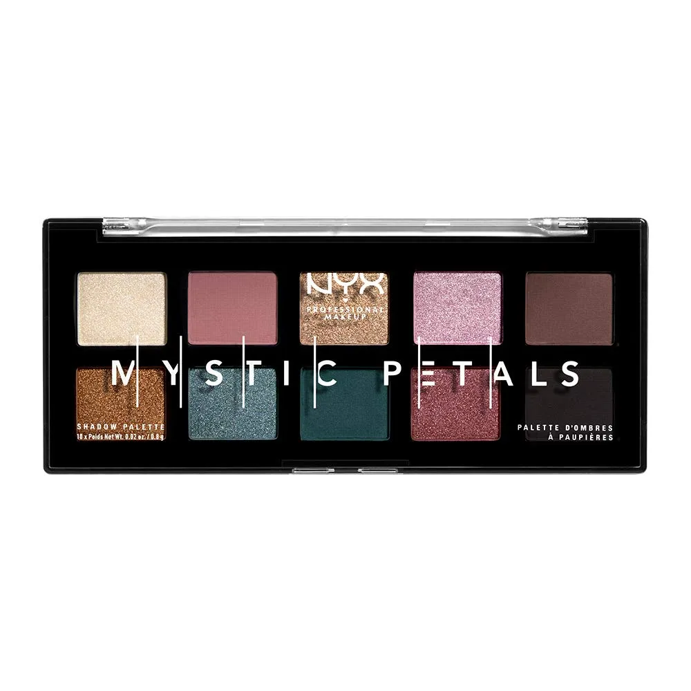 NYX Mystic Petals 10-Pan Shadow Palette