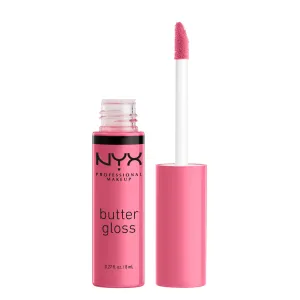 NYX PROFESSIONAL MAKEUP Butter Gloss, Lip Gloss, Non-Sticky - Vanilla Cream Pie (Mauve)