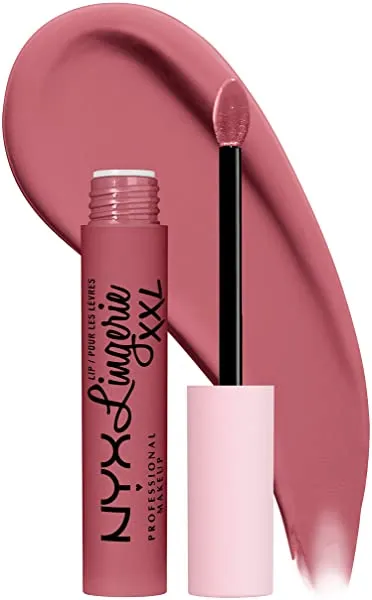 NYX PROFESSIONAL MAKEUP Lip Lingerie XXL Matte Liquid Lipstick - Flaunt It (Dusty Pink)
