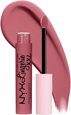 NYX PROFESSIONAL MAKEUP Lip Lingerie XXL Matte Liquid Lipstick - Flaunt It (Dusty Pink)