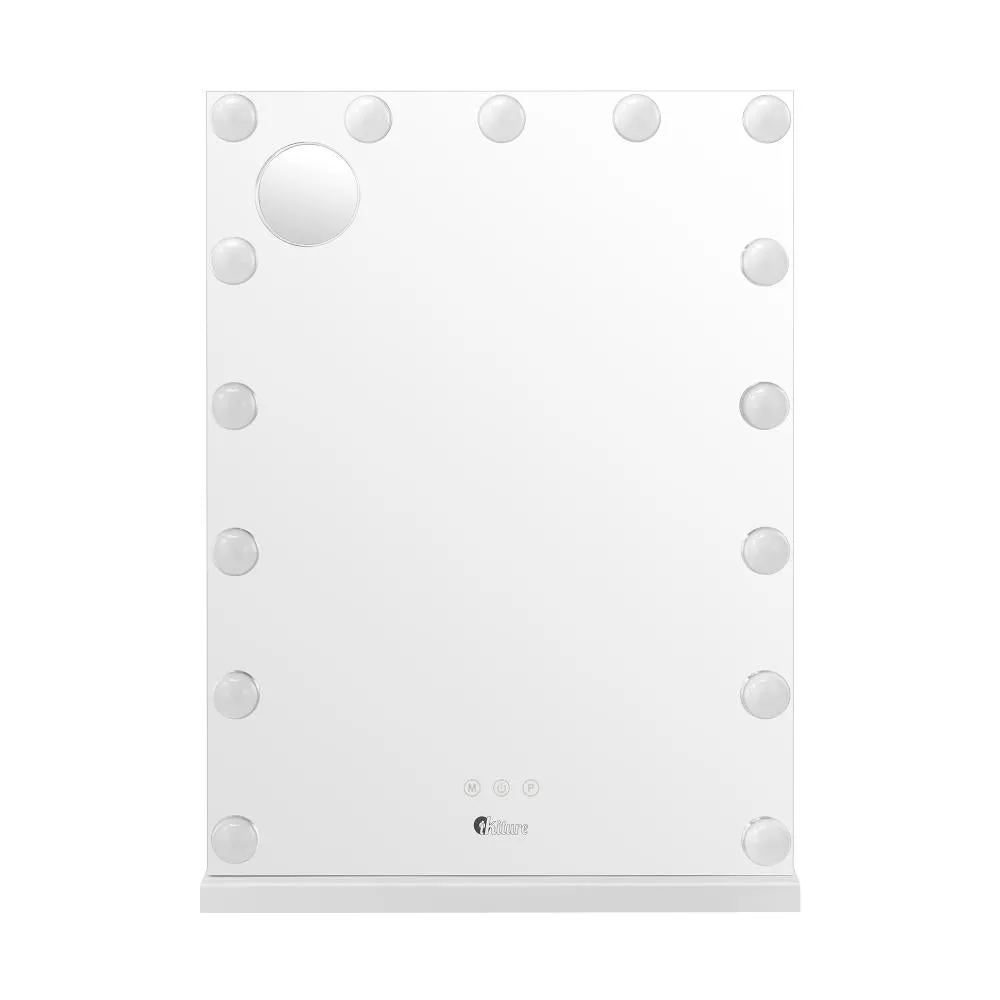 Oikiture LED Makeup Mirror Bluetooth Hollywood 61x43cm