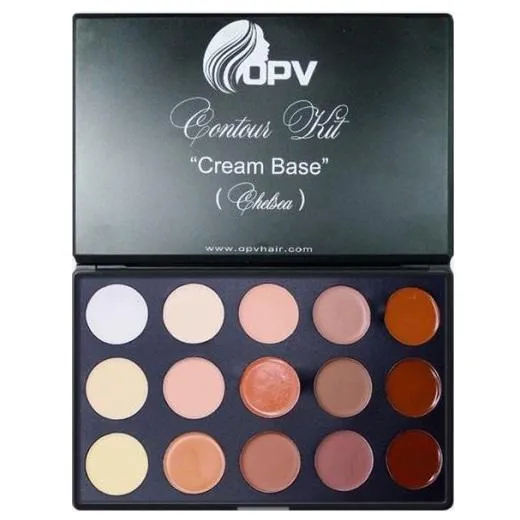 OPV BEAUTY 15 Colour Cream Contour Palette - Chelsea