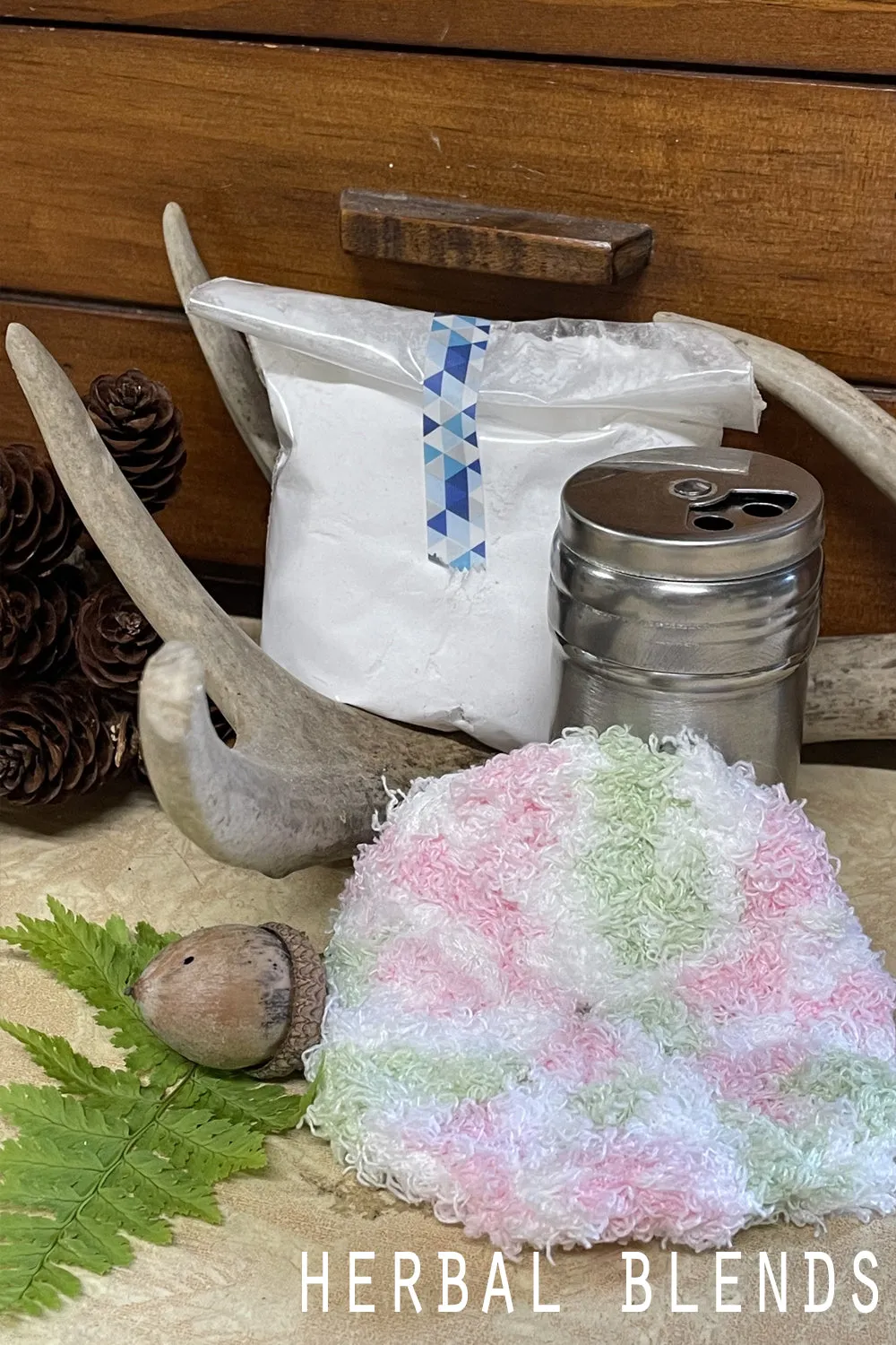 Organic Body Powder Metal Travel Size Shakers: PICK • YOUR • SCENT :: Herbal Blends