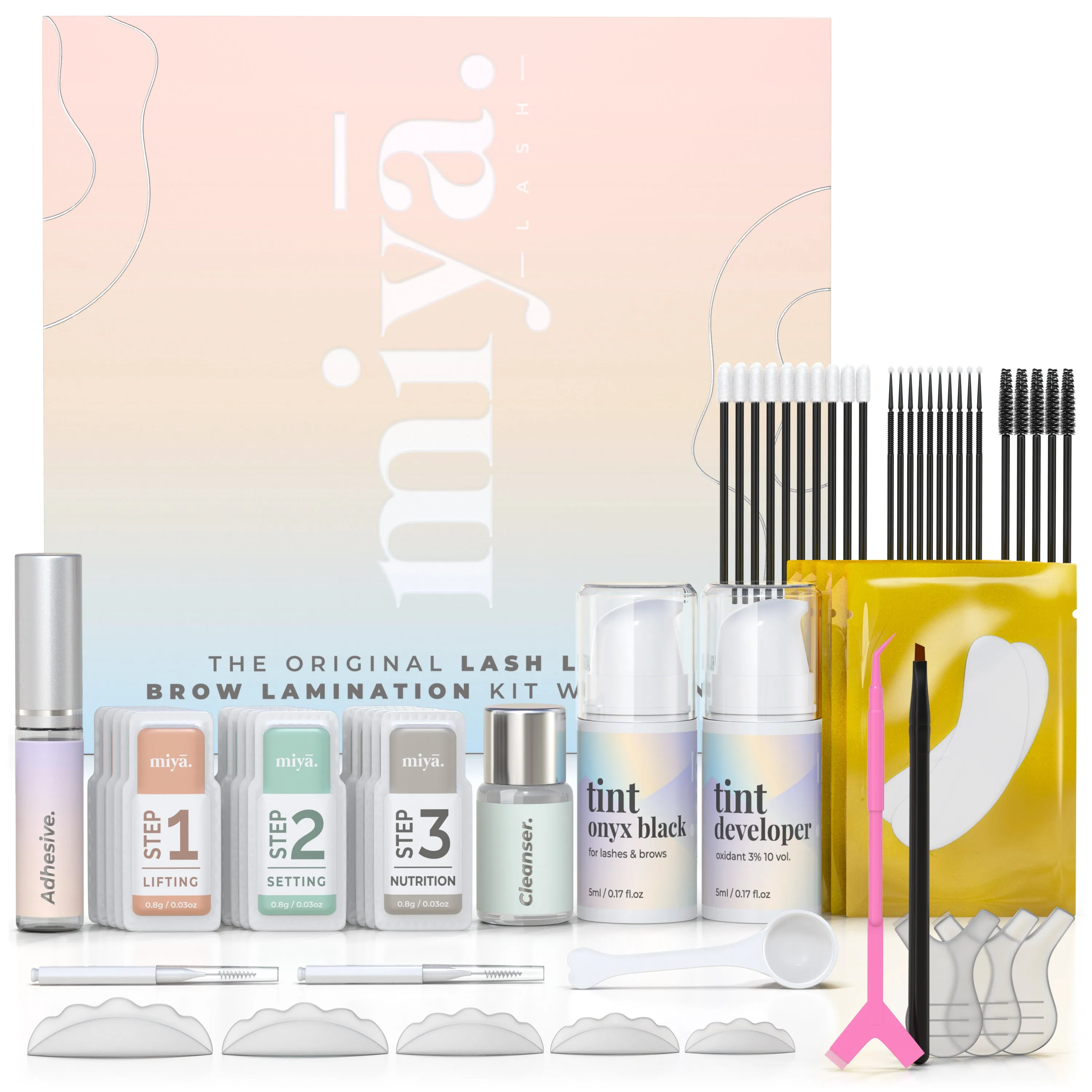 Original 2 in 1 Lash Lift & Brow Lamination Kit with Tint