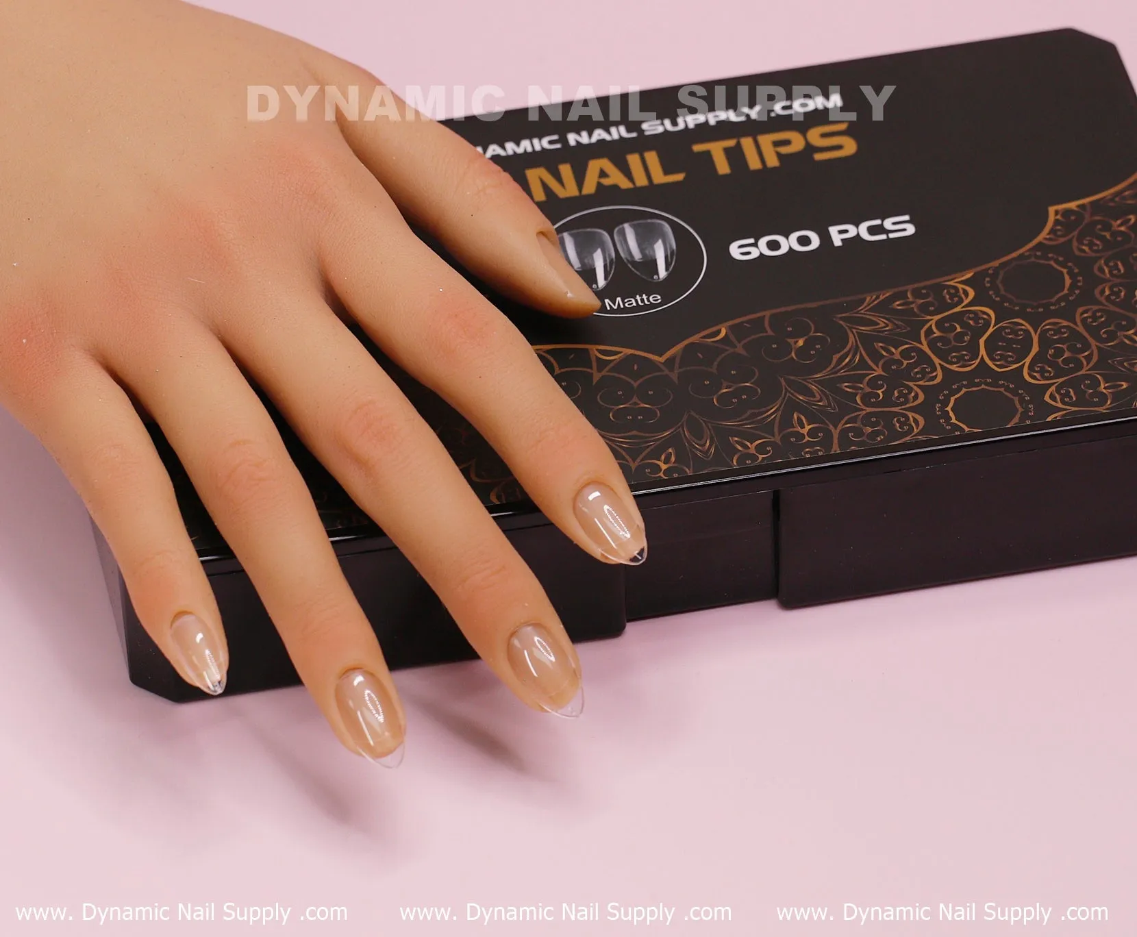 [Oval] Full Cover Tips - Soft Gel X tips - 600 pcs - Regular Length- 11 sizes