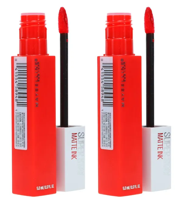 Pack of 2 Maybelline New York SuperStay Matte Ink Liquid Lipstick, Individualist # 320