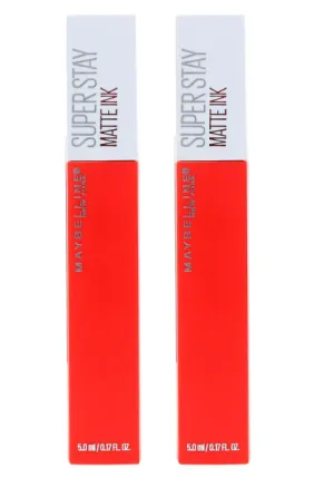 Pack of 2 Maybelline New York SuperStay Matte Ink Liquid Lipstick, Individualist # 320