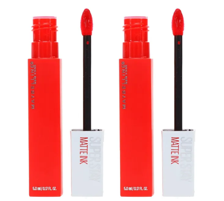 Pack of 2 Maybelline New York SuperStay Matte Ink Liquid Lipstick, Individualist # 320
