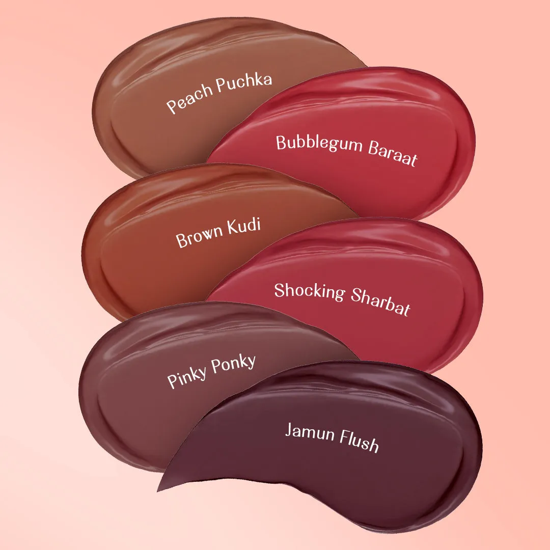 Peach Puchka- Block Buster Blush (Peach Nude) Dewy Matte Finish