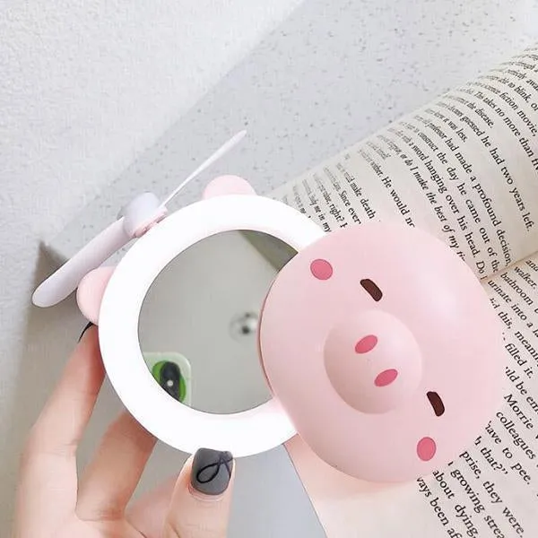 Piglet LED Make-up Mirror