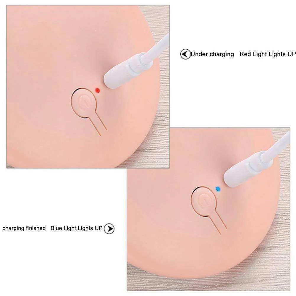 Pink Aesthetic LED Pocket Makeup Mirror