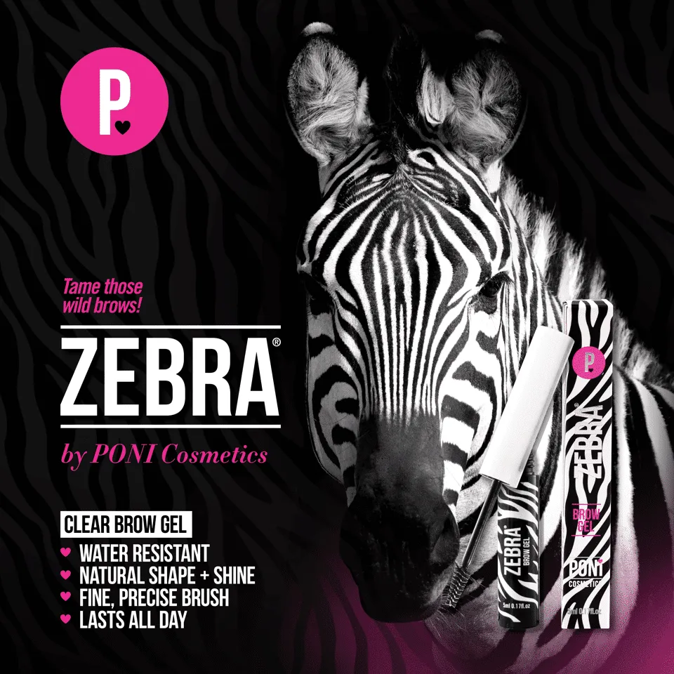 PONi Zebra Brow Gel