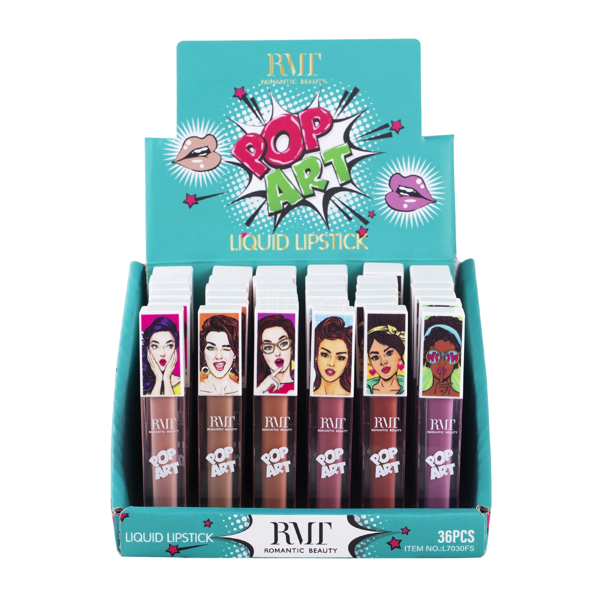 Pop Art Nude - Liquid Lipsticks