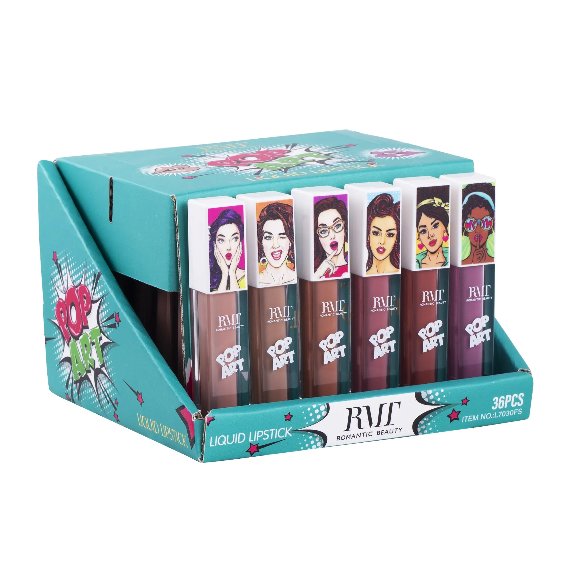 Pop Art Nude - Liquid Lipsticks