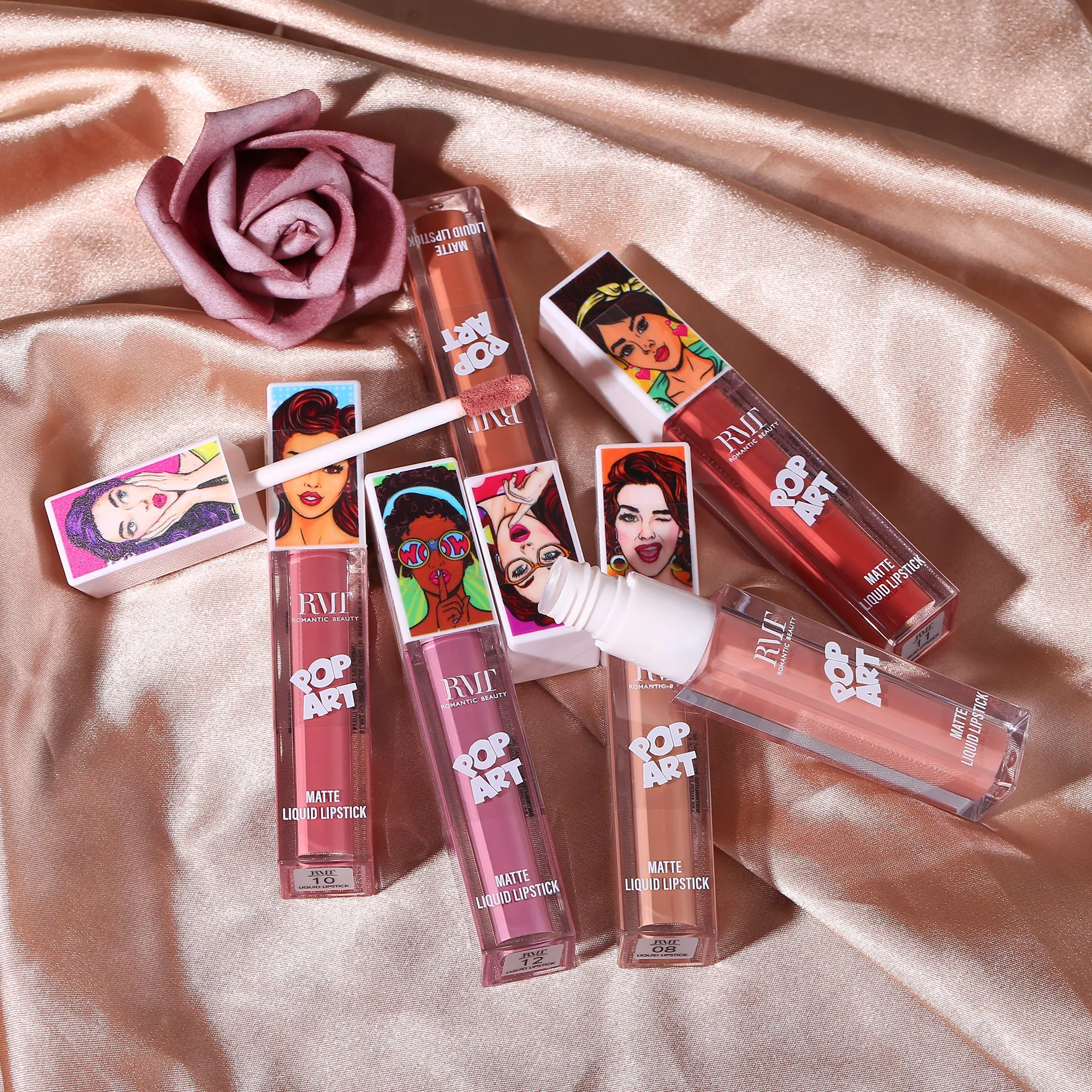 Pop Art Nude - Liquid Lipsticks