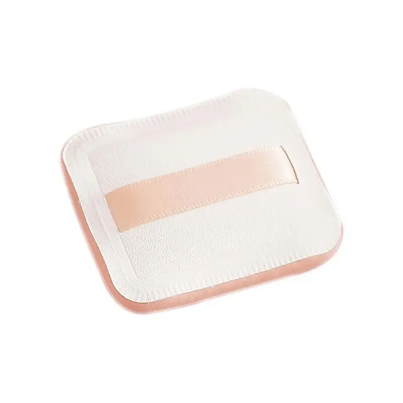 Powder Puff Face Square Soft Makeup Puff For Loose Powder Soft Body Cosmetic Foundation Sponge Mineral Powder Wet Dry Makeup Tool With Strap