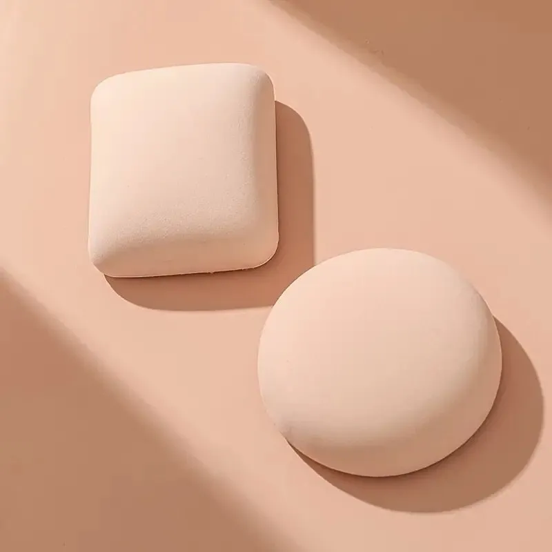 Powder Puff Face Square Soft Makeup Puff For Loose Powder Soft Body Cosmetic Foundation Sponge Mineral Powder Wet Dry Makeup Tool With Strap