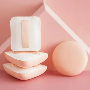 Powder Puff Face Square Soft Makeup Puff For Loose Powder Soft Body Cosmetic Foundation Sponge Mineral Powder Wet Dry Makeup Tool With Strap