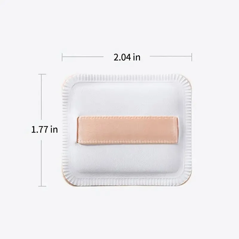 Powder Puff Face Square Soft Makeup Puff For Loose Powder Soft Body Cosmetic Foundation Sponge Mineral Powder Wet Dry Makeup Tool With Strap