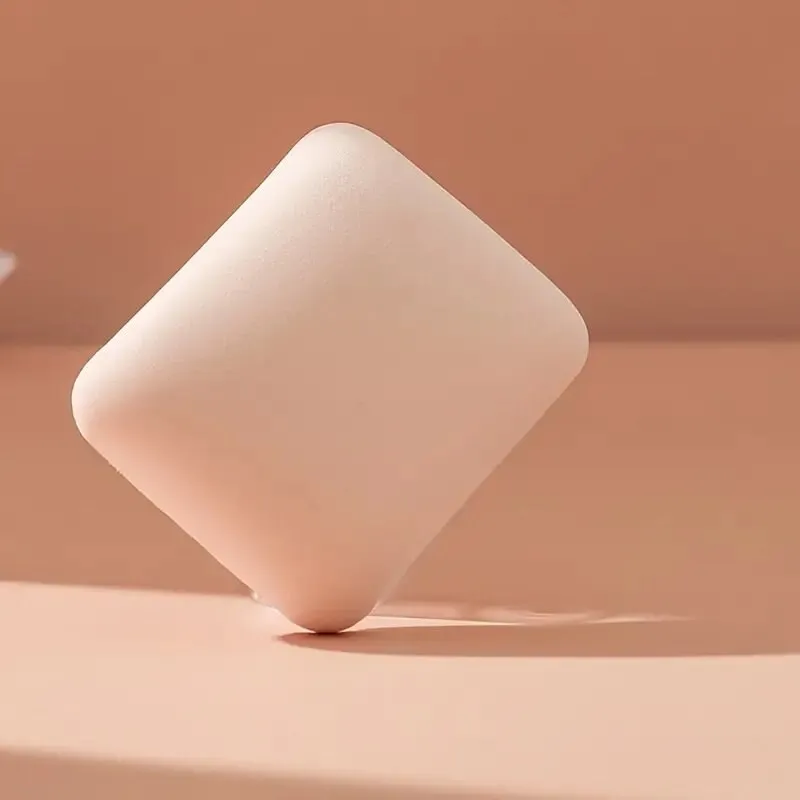 Powder Puff Face Square Soft Makeup Puff For Loose Powder Soft Body Cosmetic Foundation Sponge Mineral Powder Wet Dry Makeup Tool With Strap