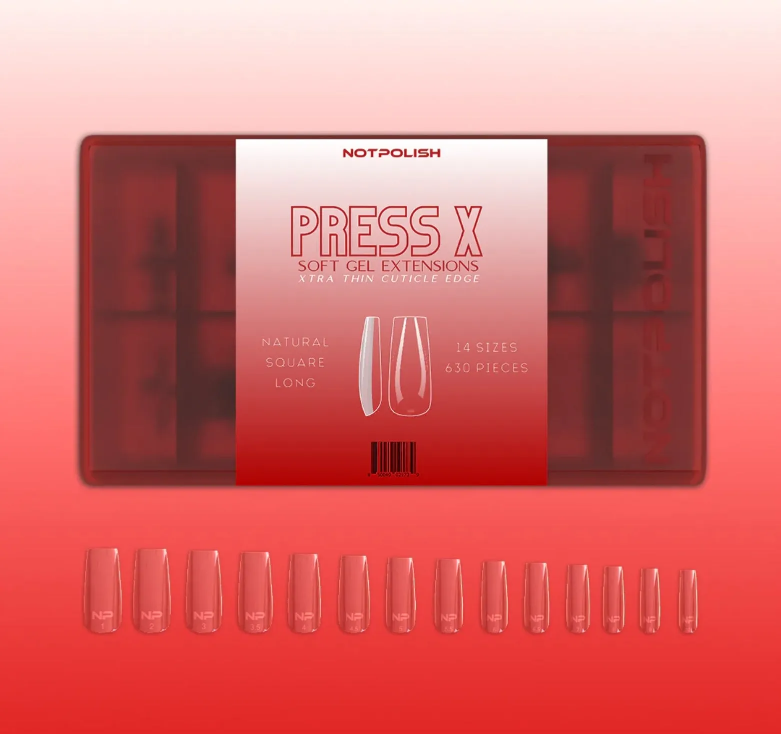 Press X - Natural Square Long - WS