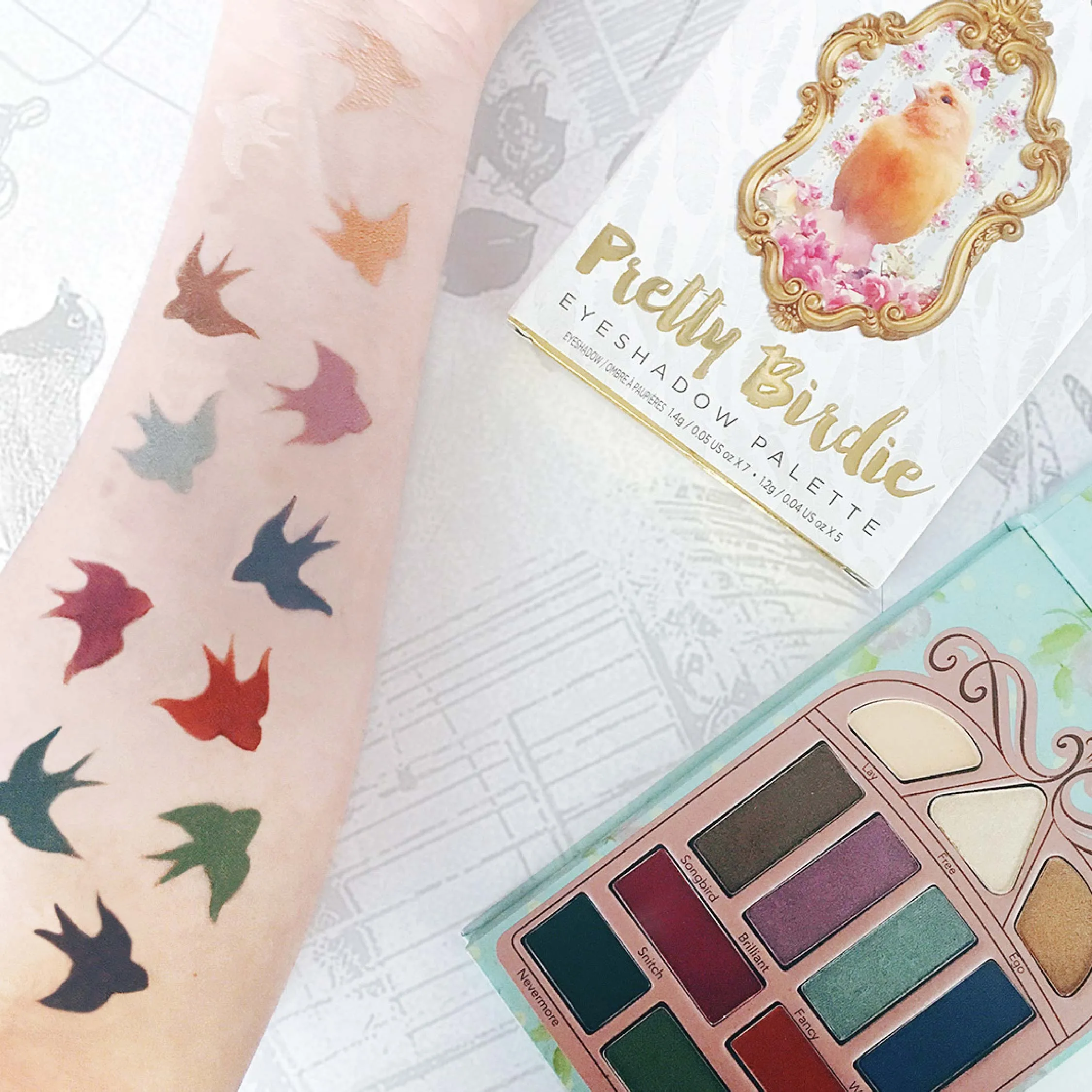 Pretty Birdie Eyeshadow Palette (MSRP $46)