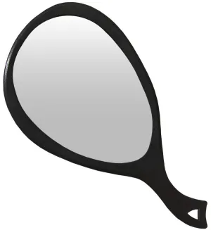 Professional Hand-Held Mirror - Black
