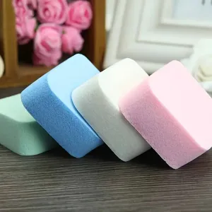 Pure Cotton Powder Puff | Makeup Puff For Loose Powder Body Cosmetic Foundation Sponge Wet & Dry Makeup Tool