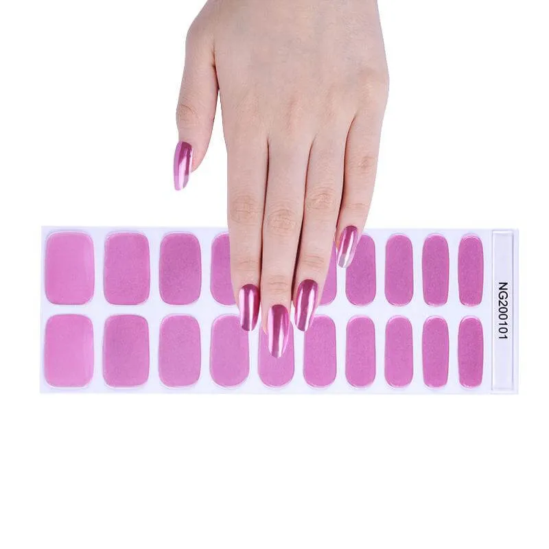 Purple Metallic Gel