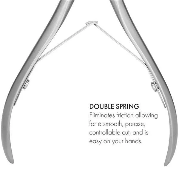 r153 - 3mm 1/4 Jaw Tapered Cuticle Nippers FINOX® Surgical Stainless Steel Cuticle Remover