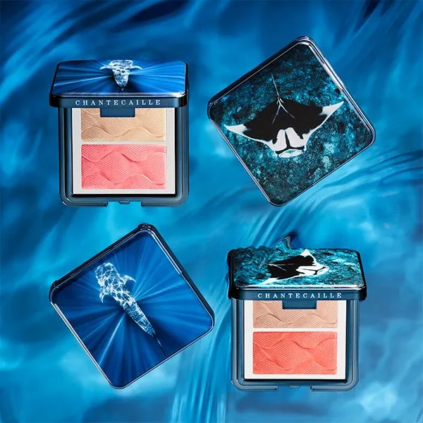 Radiance Chic Cheek and Highlighter Duo - Rose Whale Shark