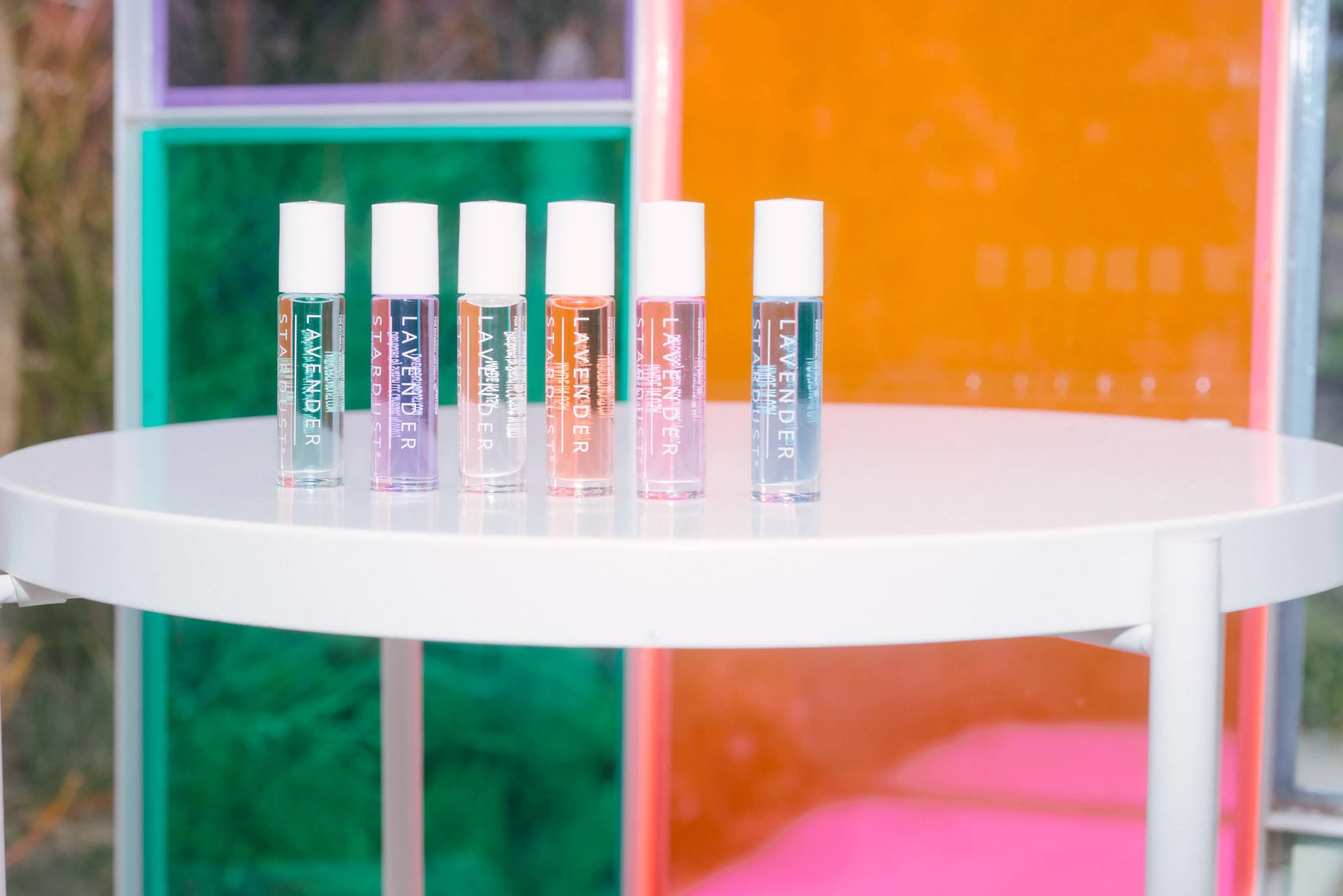 Rainbow Roll On Lip Gloss- Mango