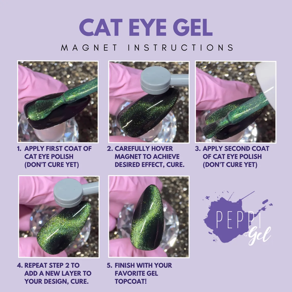RAINING CATS & CATS (CAT EYE GEL)